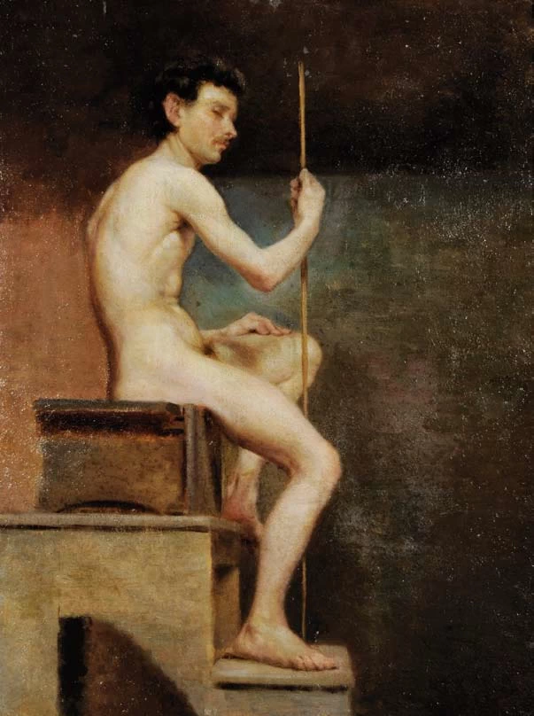  122-Francesco Filippini-Studio di nudo virile 